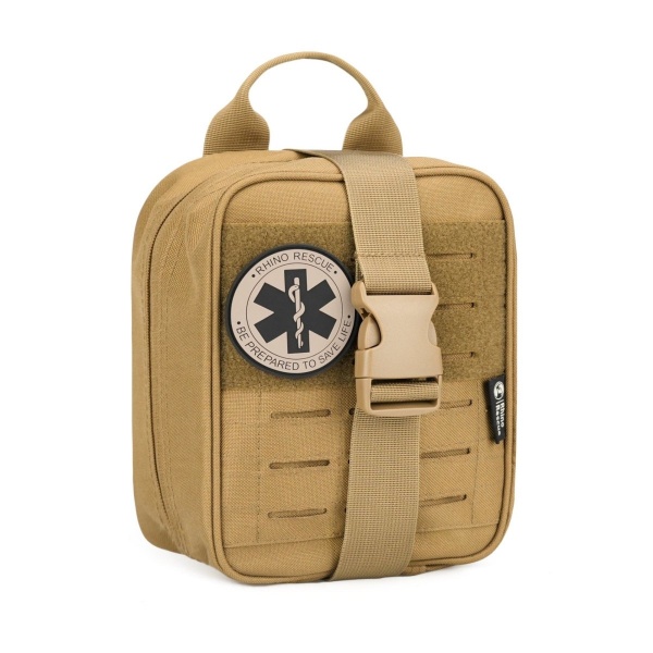 Kit Di Pronto Soccorso Tattico RHINO RESCUE IFAK - Controllo Emorragie E Gestione Vie Aeree Per Emergenze